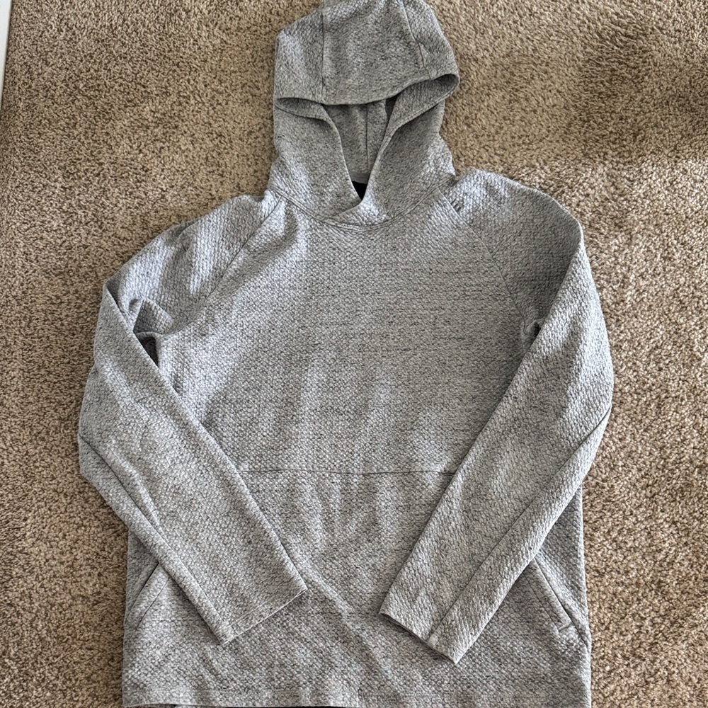 lululemon athletica Texture Gray Hoodie